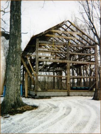 Roof on the Granary